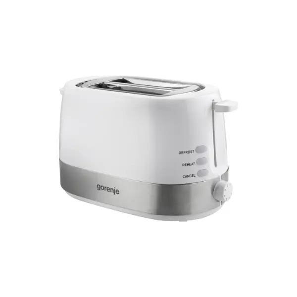 Gorenje Electric Toaster 2 -Slots 850W White  