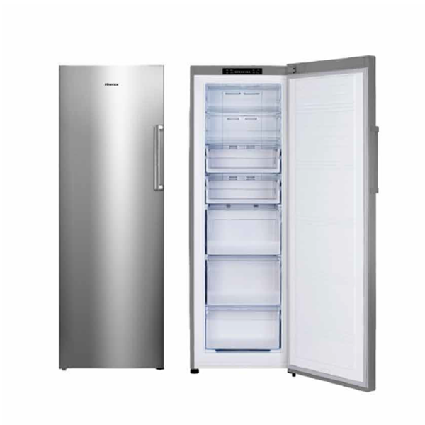 235L Single Door Upright Freezer (Silver)