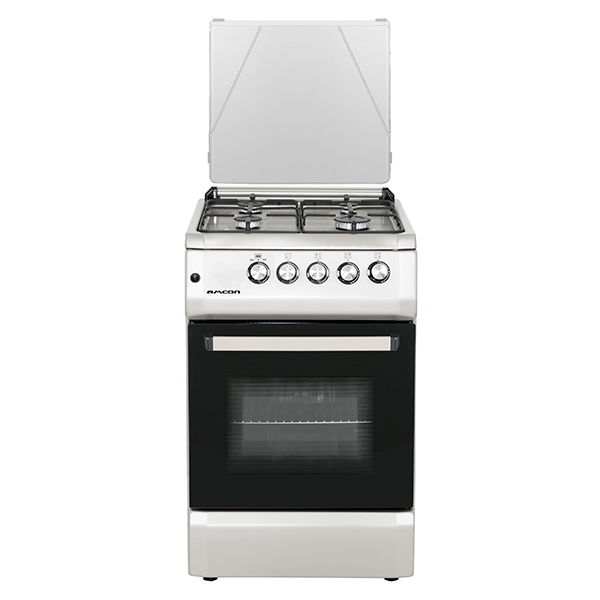 Amcon 50x50 Free Standing 4 Burner Gas Cooker with Oven