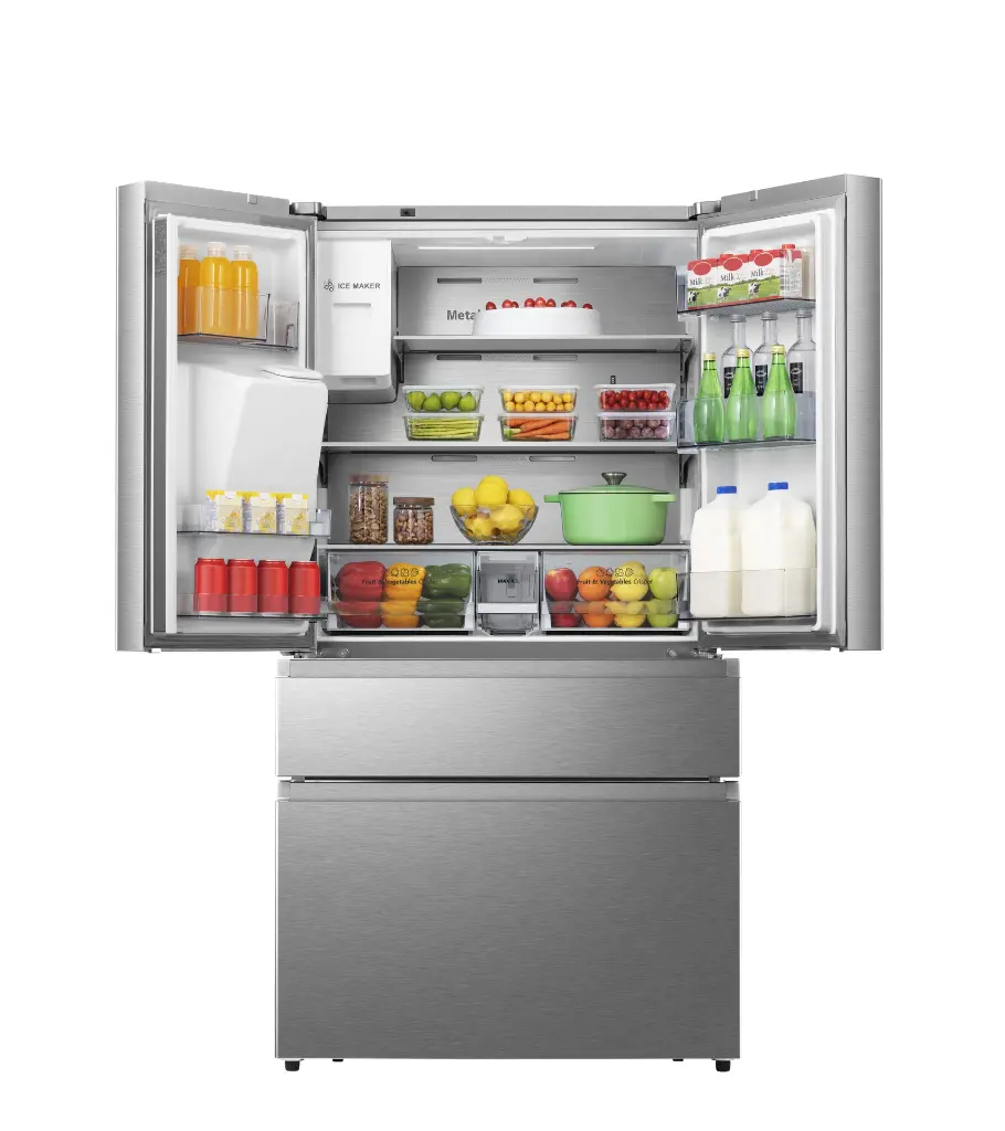 FR 490L French Door Refrigerator with Ice Maker & Water Dispenser (Inverter) - 490LRFGSS-WD1.webp