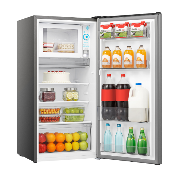150L Single Door Refrigerator (Silver)