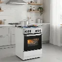 60x60 Free Standing 3 Gas Burner 1 Electric Hob and Gas Oven (6031).2.webp