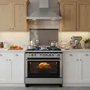 Amcon 60x90 Free Standing 5 Burner Semi Professional Gas Cooker with LED with Oven.webp