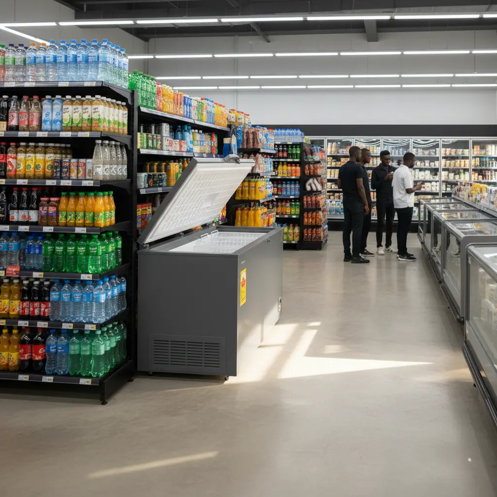 420L Chest Freezer (Silver).webp