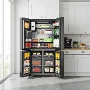 545L Cross Door Inverter Refrigerator (Black) with Ice Cube Maker & LED Screen.1.webp