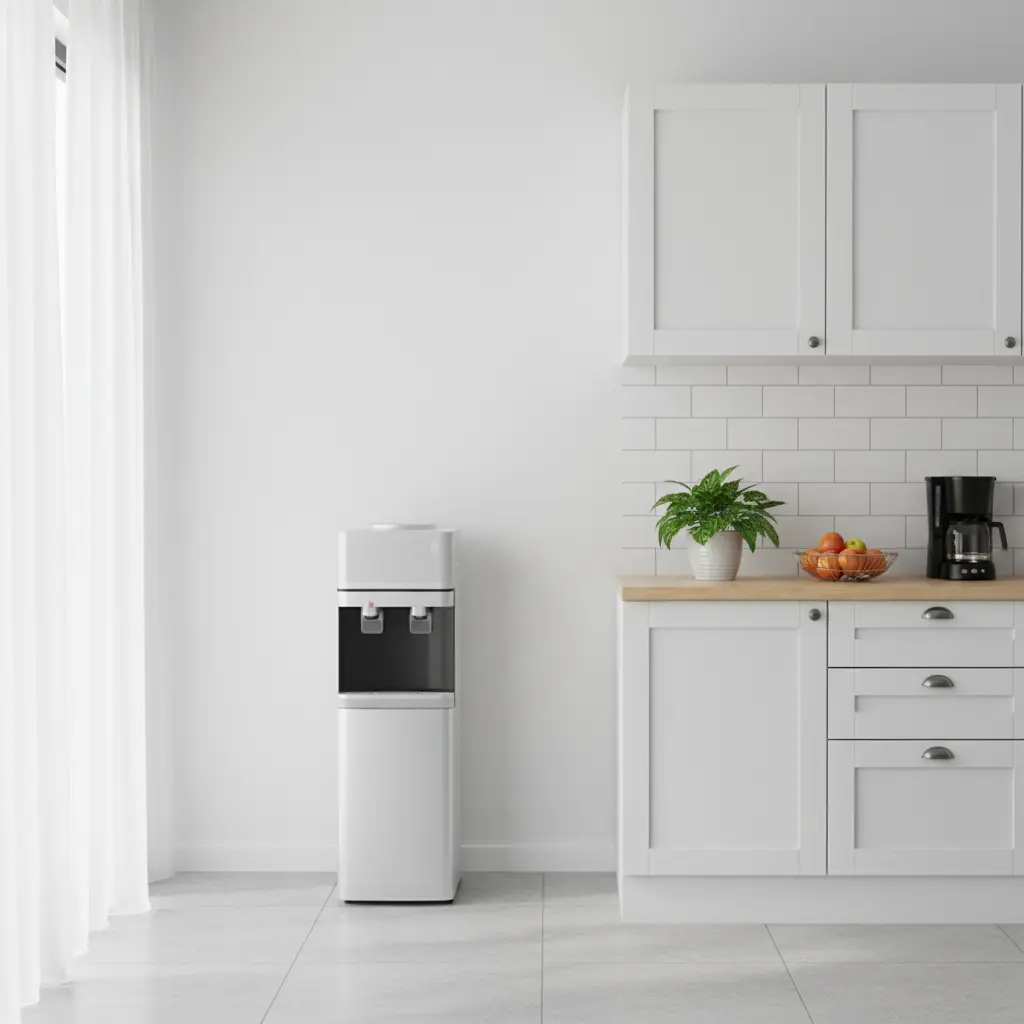 Amcon Water Dispenser Top Loading (ColdHot) Silver.webp