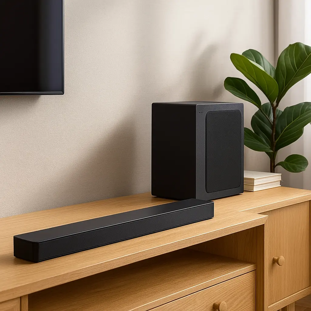 ST Audio Speaker Soundbar with Wireless Subwoofer 2.1CH 240W FM HS2100FM-Hisense2222.webp