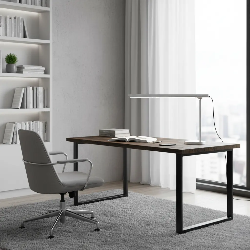 LightStrip Touch Desk SET - Silver Wood.webp