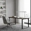 LightStrip Touch Desk SET - Silver Wood.webp