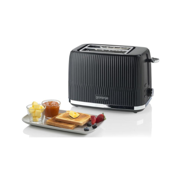 Gorenje Electric Toaster 2 -Slots 850W Dual Program Black | Hisense Online