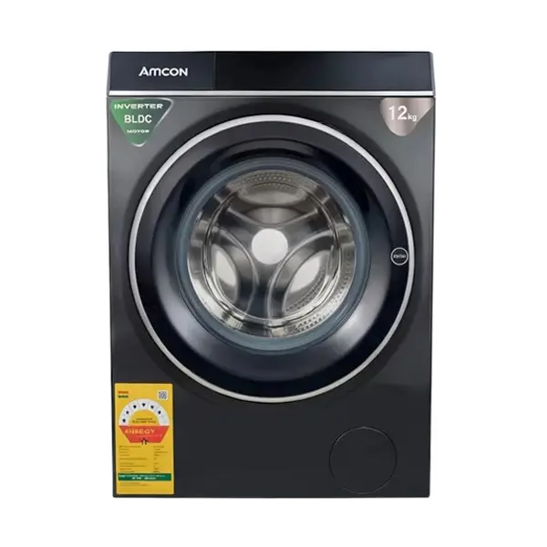  12KG Front-Loading Washing Machine Touch Panel Amcon