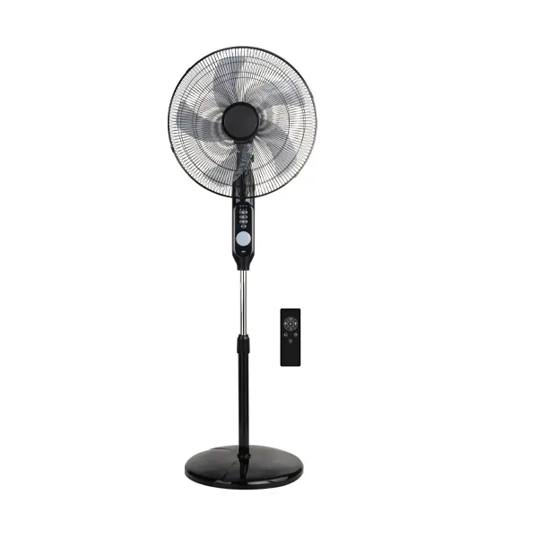 Amcon 16 Inch Rechargeable Standing Fan with Remote 40W