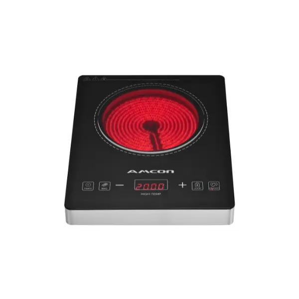 Electric Ceramic Hob, Digital Touch, 1 Burner