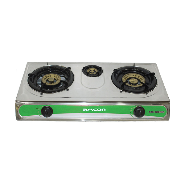 Amcon 3 Burner Table Top Gas Cooker GST-T22