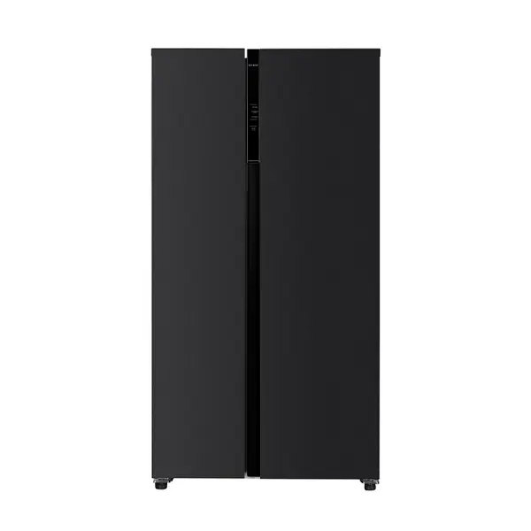 595L Side-by-Side Refrigerator – Dark Inox – Amcon 