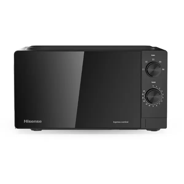 20L Microwave Oven – Mechanical Control With Push Button – Black 