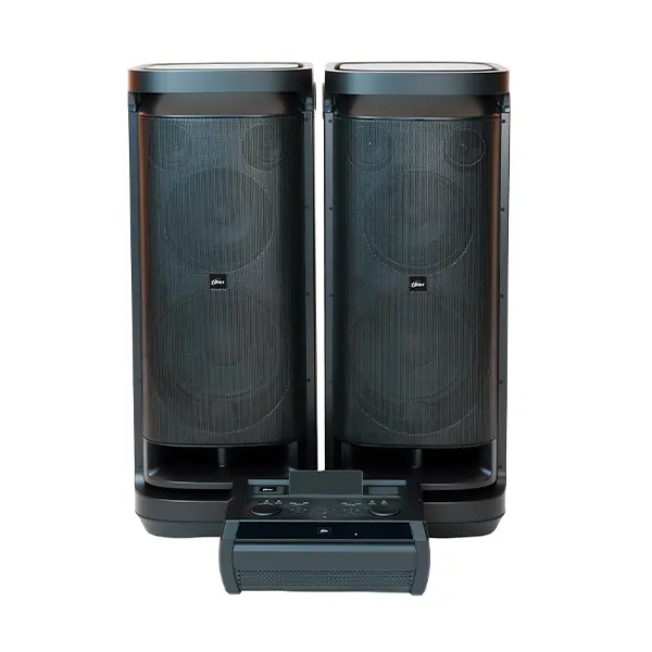 VKER XA900N Dual Party Speaker with Karaoke Microphone 500W 