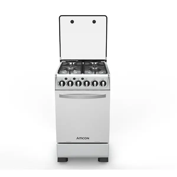 60x60 Free-Standing 4-Burner and 85L Gas Oven - Amcon 