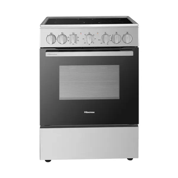 60x60 Free-Standing Vitroceramic and 70L Oven – Hisense 