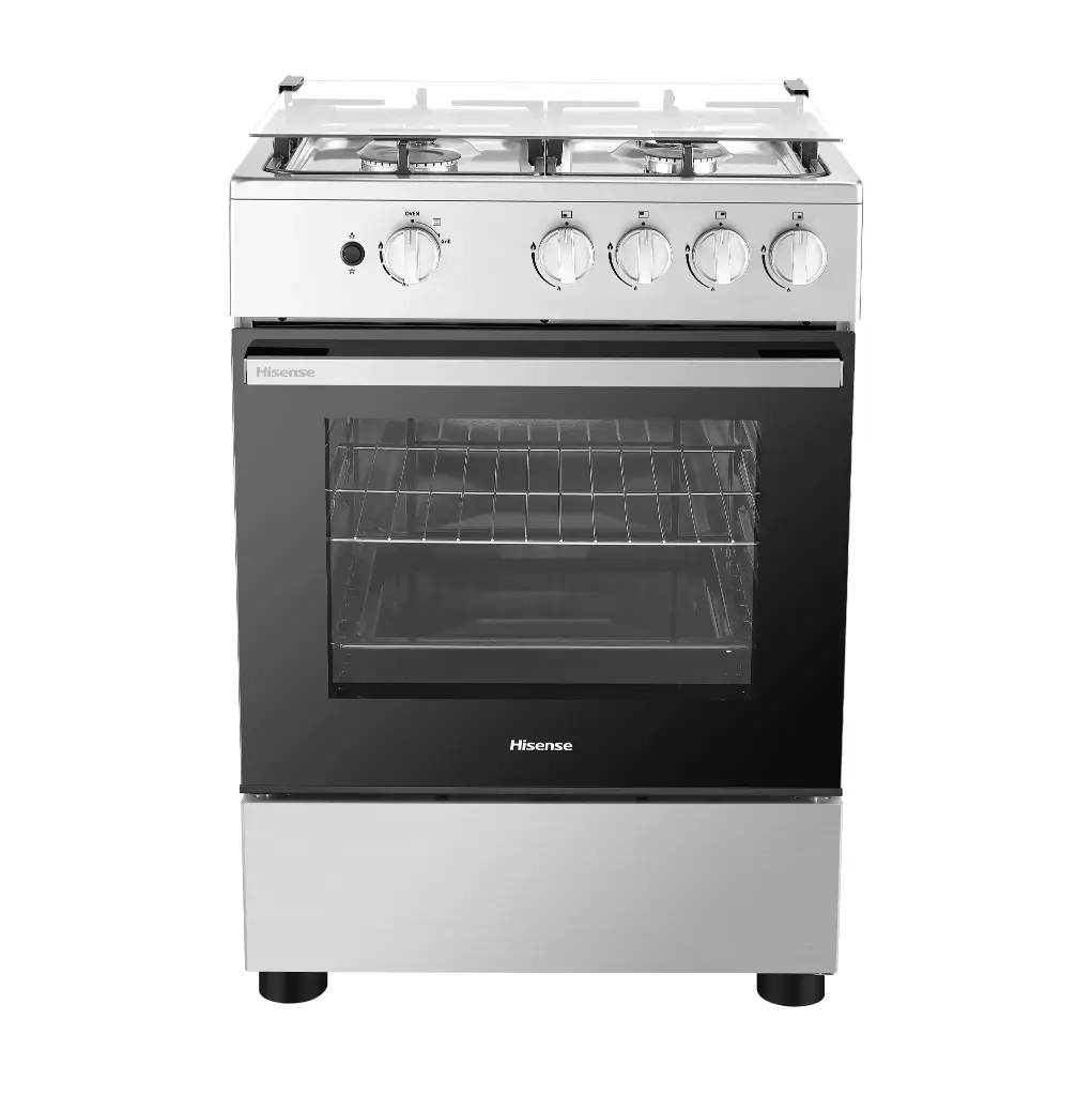 60*52 Free-Standing 4-Burner Gas Oven with FFD 