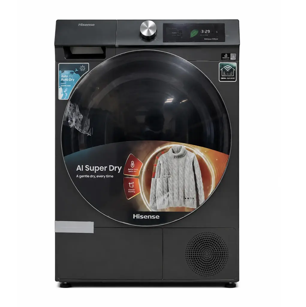 10kg Front-Loading Dryer With Wi-Fi & Touch Panel