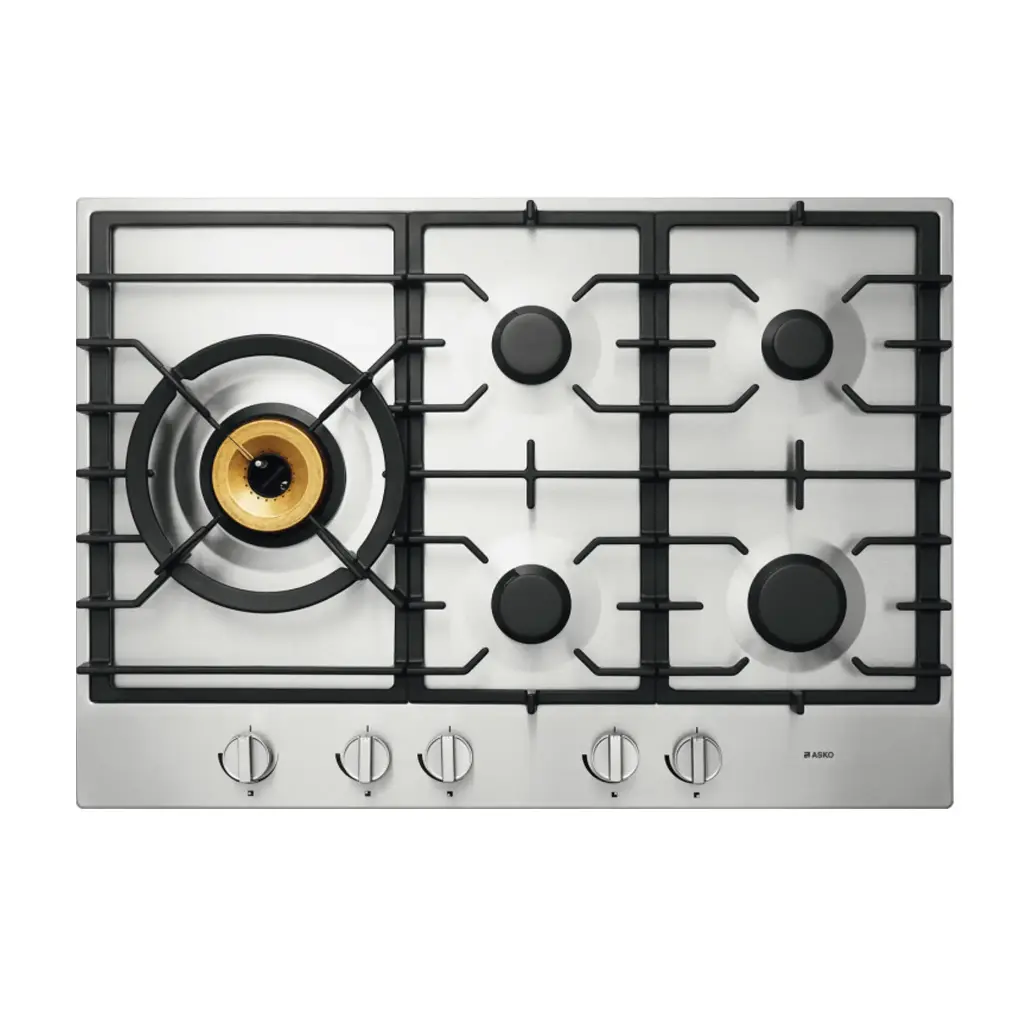 Gas Hob - 5 burner Stainless Steel HG1986SB - Asko 