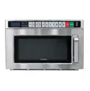 18L Microwave Digital Control Commercial Solo Handle Silver - Amcon 