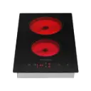 Electric Ceramic Hob, Digital Touch, 2 Burner