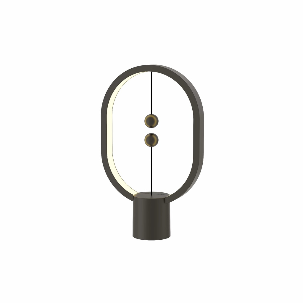 Heng Balance Lamp Eclipse Mini Plastic USB-C - Dark Grey
