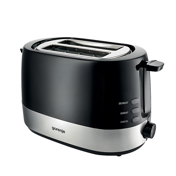 Gorenje Toaster 2 Slots Toaster 850W Black 