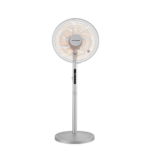 Amcon 16 Inch Electric Standing Fan with Remote 60W