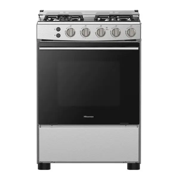 60x57 Free Standing 4 Burner and Gas Oven- Hisense