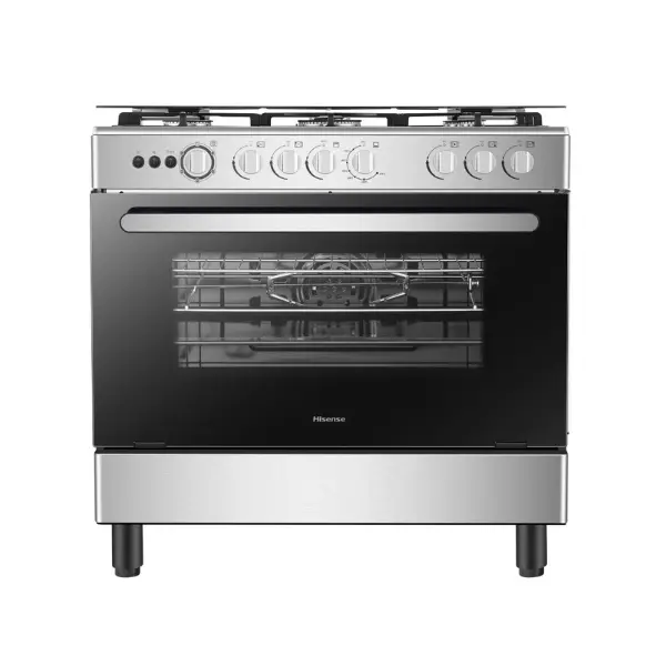 90x60 Free Standing 5 Burner and Gas Oven