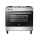 90x60 Free Standing 5 Burner and Gas Oven with FFD