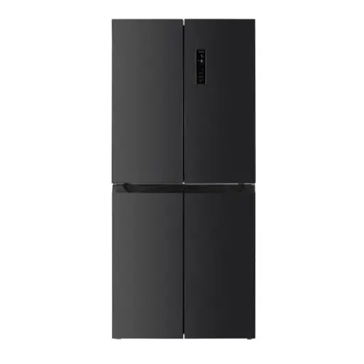 [FR4D-58] 421L Cross Door Refrigerator-Black - Amcon