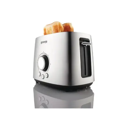 [TST1000S] Gorenje Electric Toaster 2 -Slots 1000W Silver 