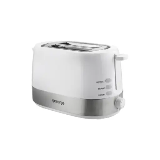 [T850DPB] Gorenje Electric Toaster 2 -Slots 850W White