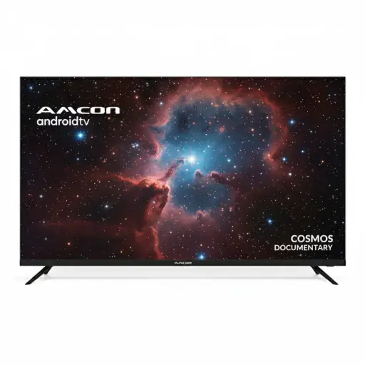 [TVAM50AND4KDG] AMCON 50" Android Digital Satellite 4K Television(DG)