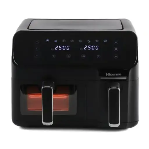[H11AFBK2S4] Air Fryer 11L Digital Dual -Zone