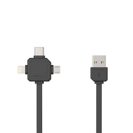[ACUSBC15GY] USB Cable 3 in 1 - Grey