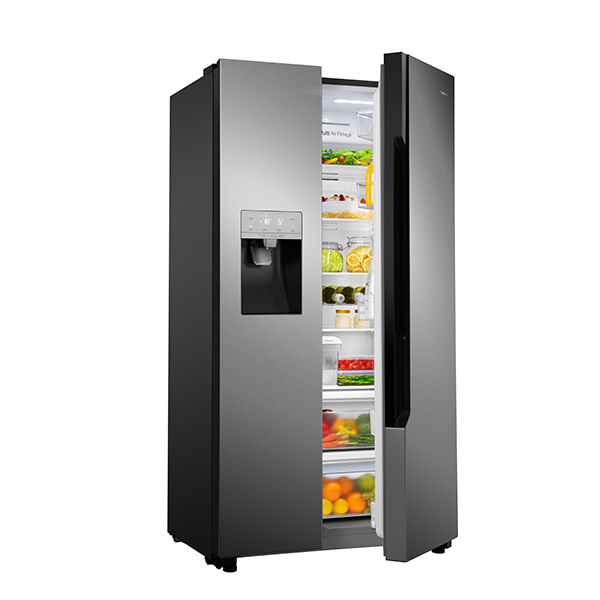 535L SideBySide Refrigerator With Ice Maker & Water Dispenser