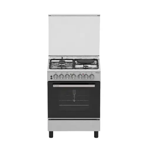 [GC60631GEES] 60x60 Free-Standing 3 Gas Burner 1 Electric Hob and Electric Oven Combi Cooker