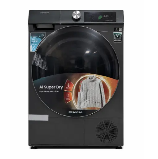 [DH7S107BB] 10kg Front-Loading Dryer With Wi-Fi & Touch Panel