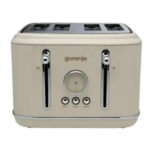 [T2300CLIN] Toaster 4 Slots Toaster 2300W Classico Ivory - Gorenje 