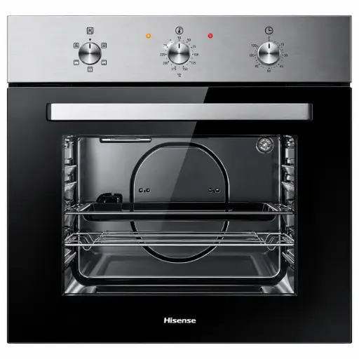 Built-In Electric Oven 60cm 6x Functions, Mechanical Control – Stainless Steel 
