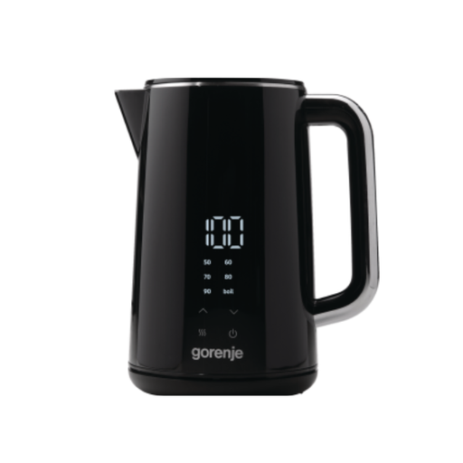 [KE17DWD] Gorenje Kettle Electric 1.7L Digital Stainless Steel/Black 2200W