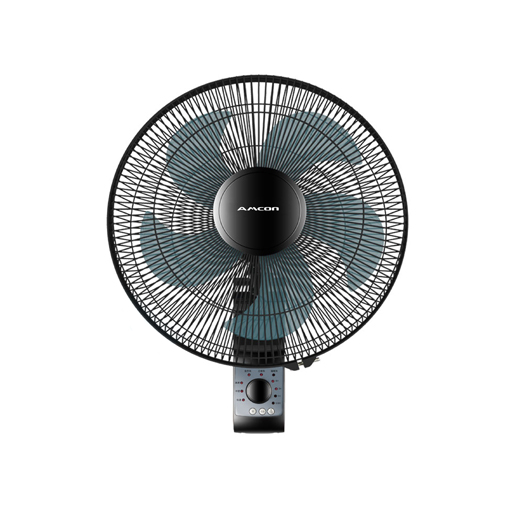 [AMFW4015Y] Amcon 16 Inch Electric Wall Fan with Remote 60W