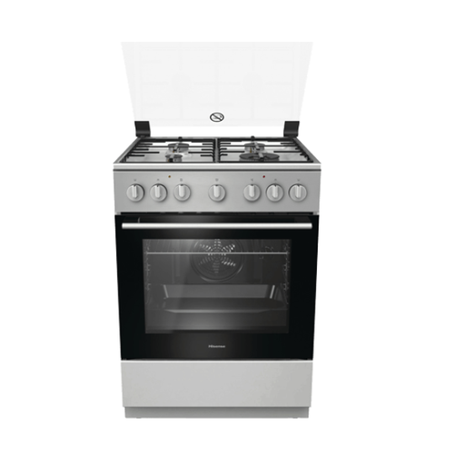 [GC60121X] 60x57 Free Standing 4 Burner and Gas Oven- Hisense